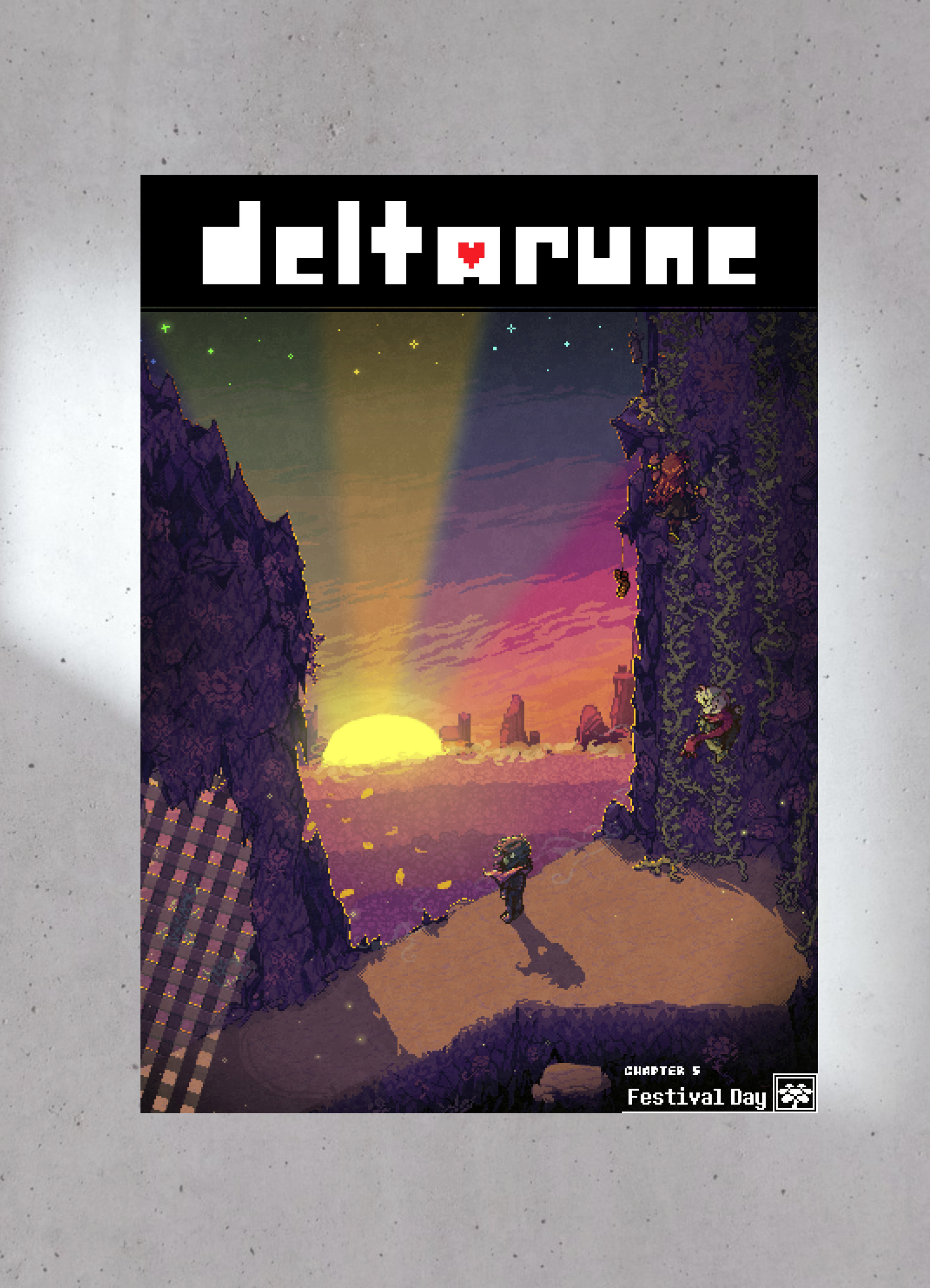 deltarune poster